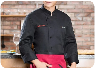 uniformes chef hombre