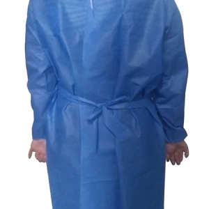 Bata desechable azul #BDA-01