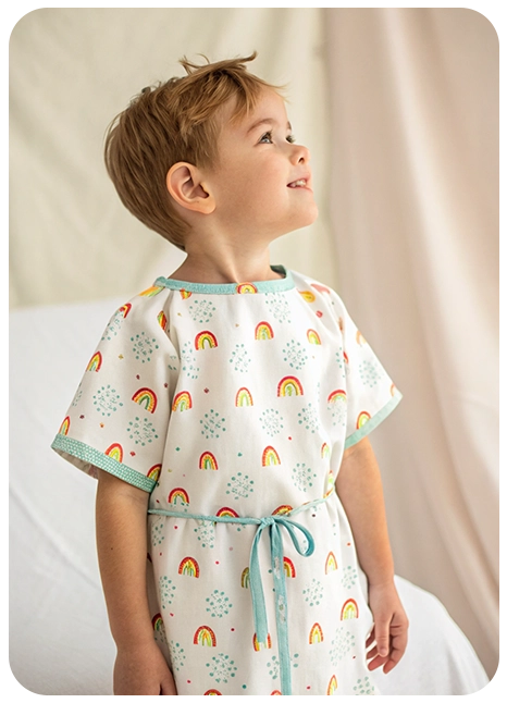 bata para paciente infantil
